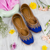 Maharaja -- Royal Blue Kundan - Motidhaage