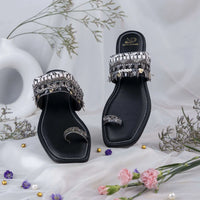 Black-Kolhapuri Chappals